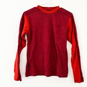 Icebreaker Women's Crew Neck Sweater Size Small Red